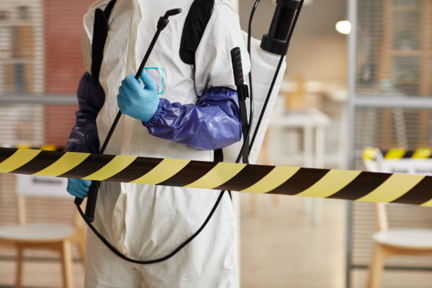 Professional Biohazard Cleanup technician working in Jefferson, WI